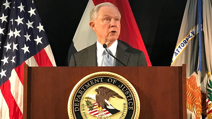 Attorney General Calls for End to Protections for State-Legal MMJ Businesses