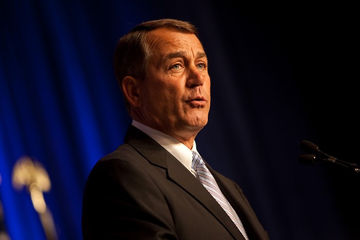 Former Speaker John Boehner Says Federal Government Should Not Interfere in Recreational Marijuana Decisions
