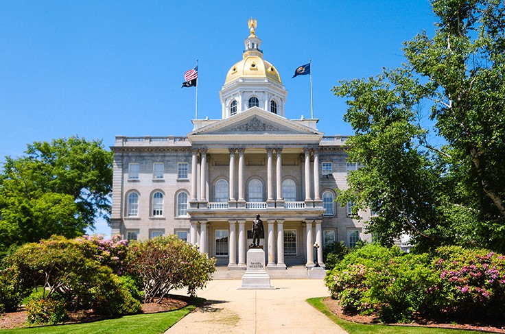 New Hampshire Senate Committee Votes Against Bill to Allow Liquor Commission to Oversee Adult-Use Cannabis Market