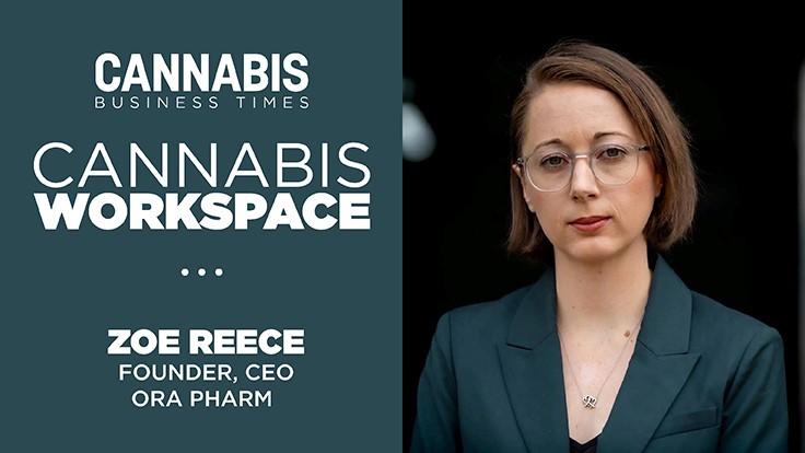 How Ora Pharm’s Zoe Reece Works: Cannabis Workspace